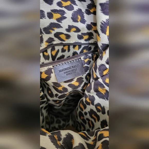 EUC! Maurizio Taiuti Brown Leather Bag - Picture 4 of 13